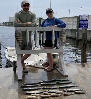 Panama City Fishing Charters Haul 